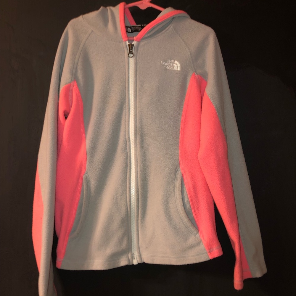 Northface fleece kids coat